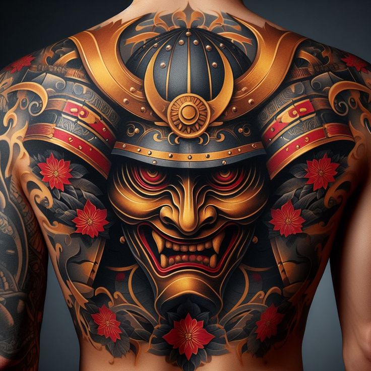 Tatuagem de Samurai