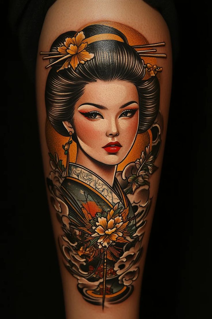 Gueixa Tatuagem