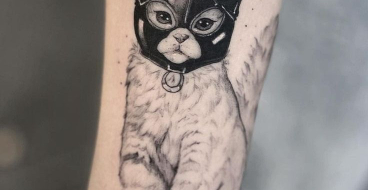tatuagem de gatinho