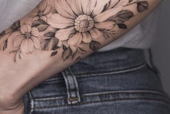 April Birth Flower Tattoos