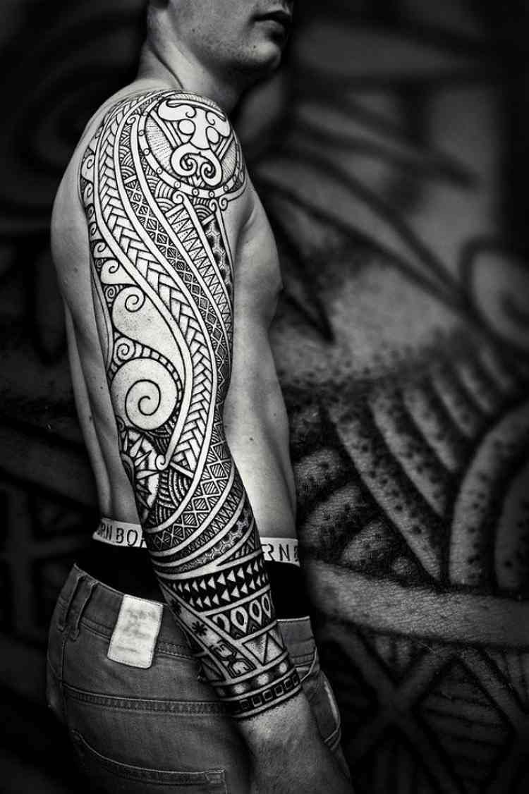 Tatuagem Blackwork