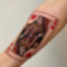 Queen of Hearts Tattoo