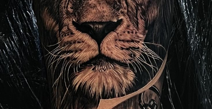 Tatuagem de Leão