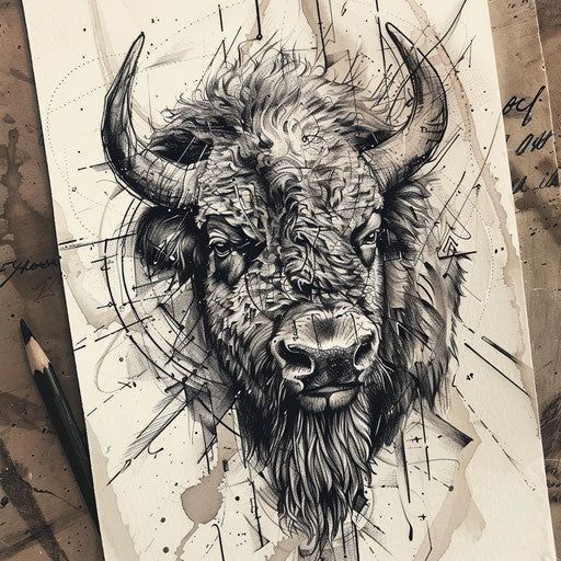 Bison Tattoo