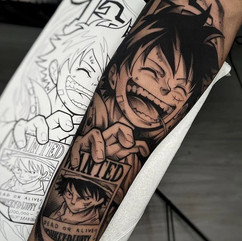 Anime Tattoos