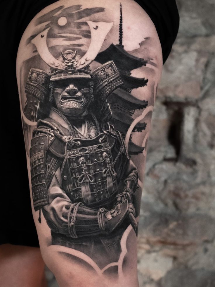 Tatuagem de Samurai
