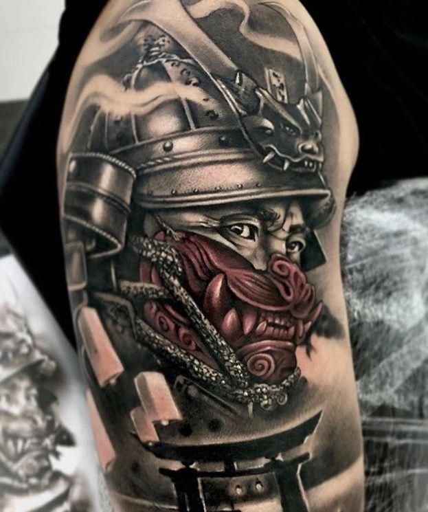 Tatuagem de Samurai