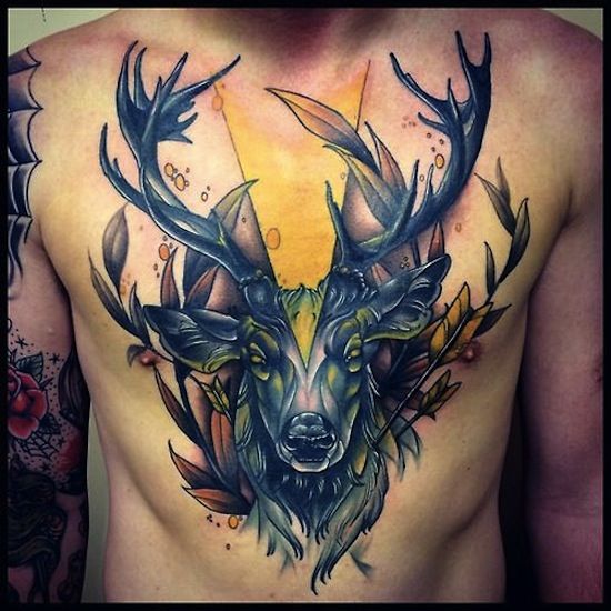 Tatuagem no Peito