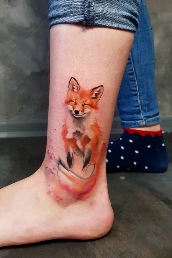 Tatuagem de Raposa