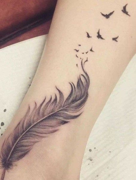 Feather Tattoo Designs