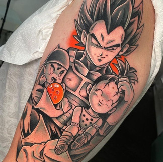 Anime Tattoos