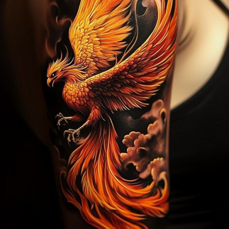 fenix tatuagem