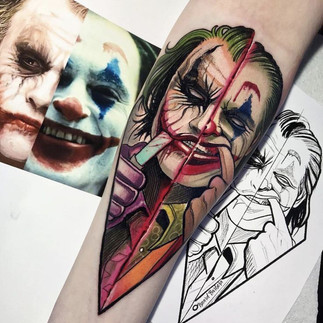joker tattoos