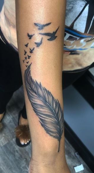 Feather Tattoo Designs
