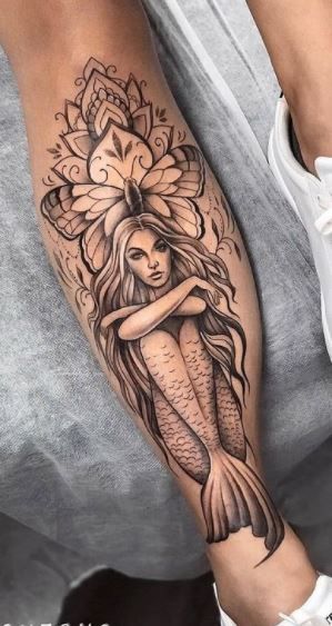 mermaid tattoo