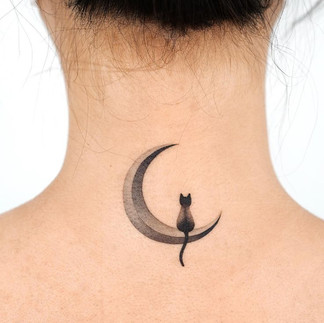 moon tattoo