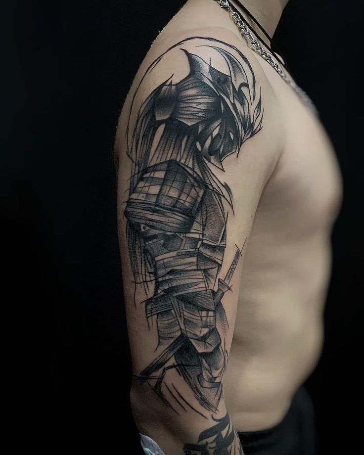 Tatuagem de Samurai