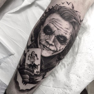 joker tattoos