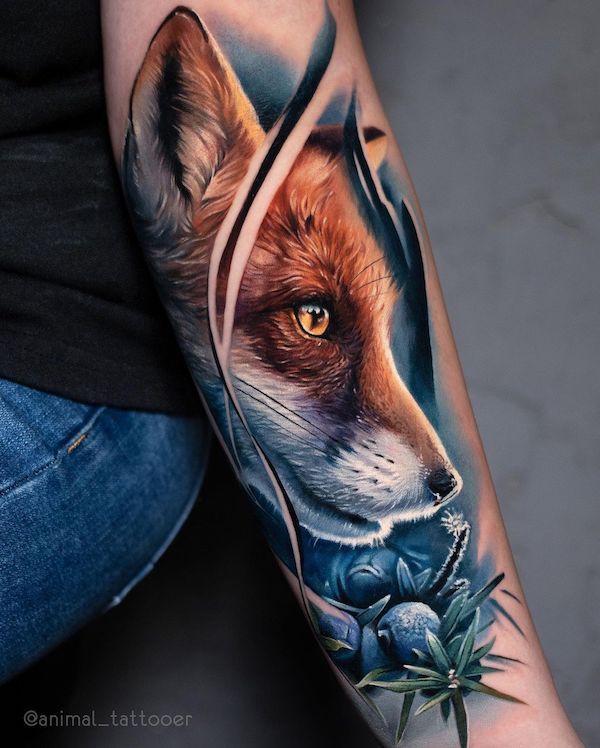 Tatuagem de Raposa