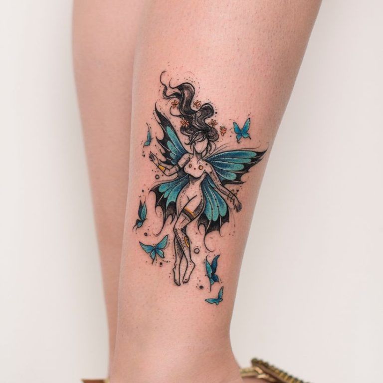 Tatuagens de Fadinhas Delicadas
