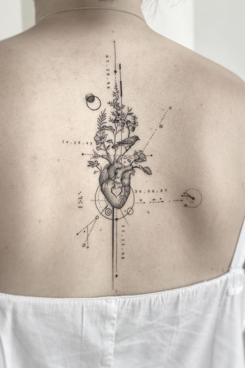 imagem de 55 Inspirações de Tatuagem nas Costas 