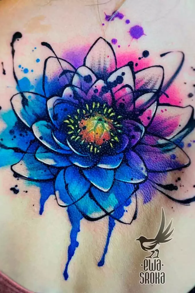 Tatuagem da Flor de Lótus
