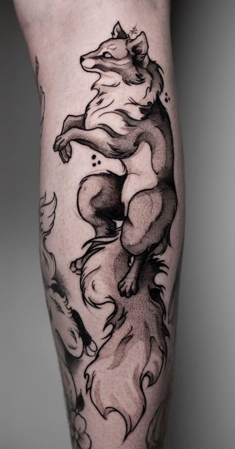 Tatuagem de Raposa