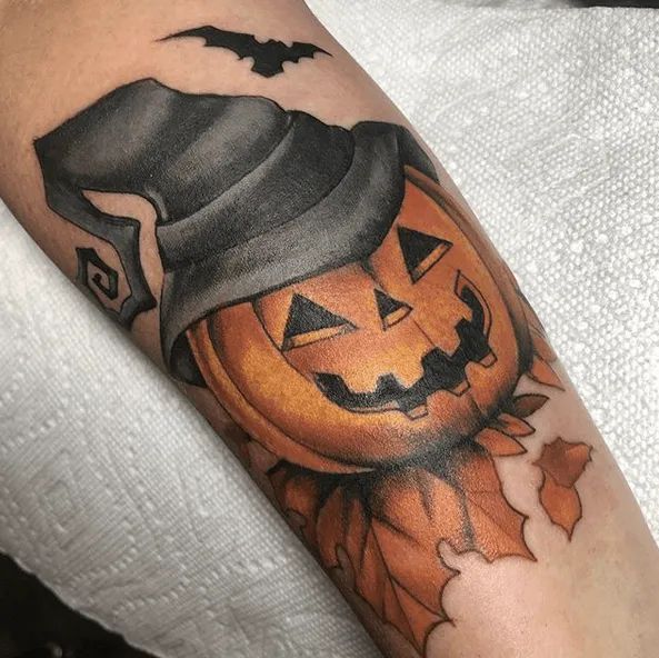 Halloween tattoo
