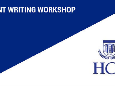 HCC Grant Writing Workshop moves to WebEx for online learning