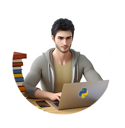 Ai image genearted for Python Course by Hacker Academy