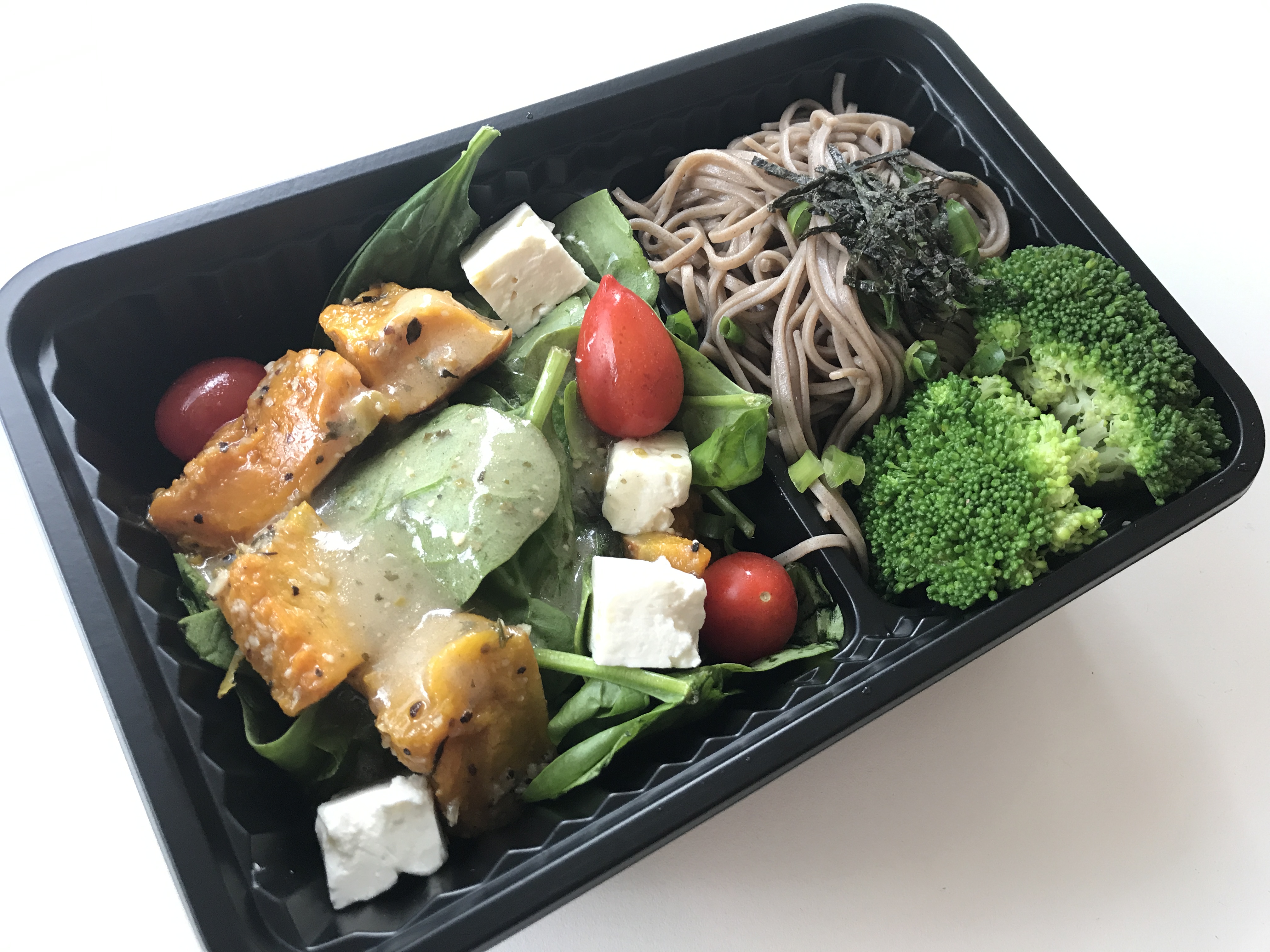Healthy vegetarian lunch box
