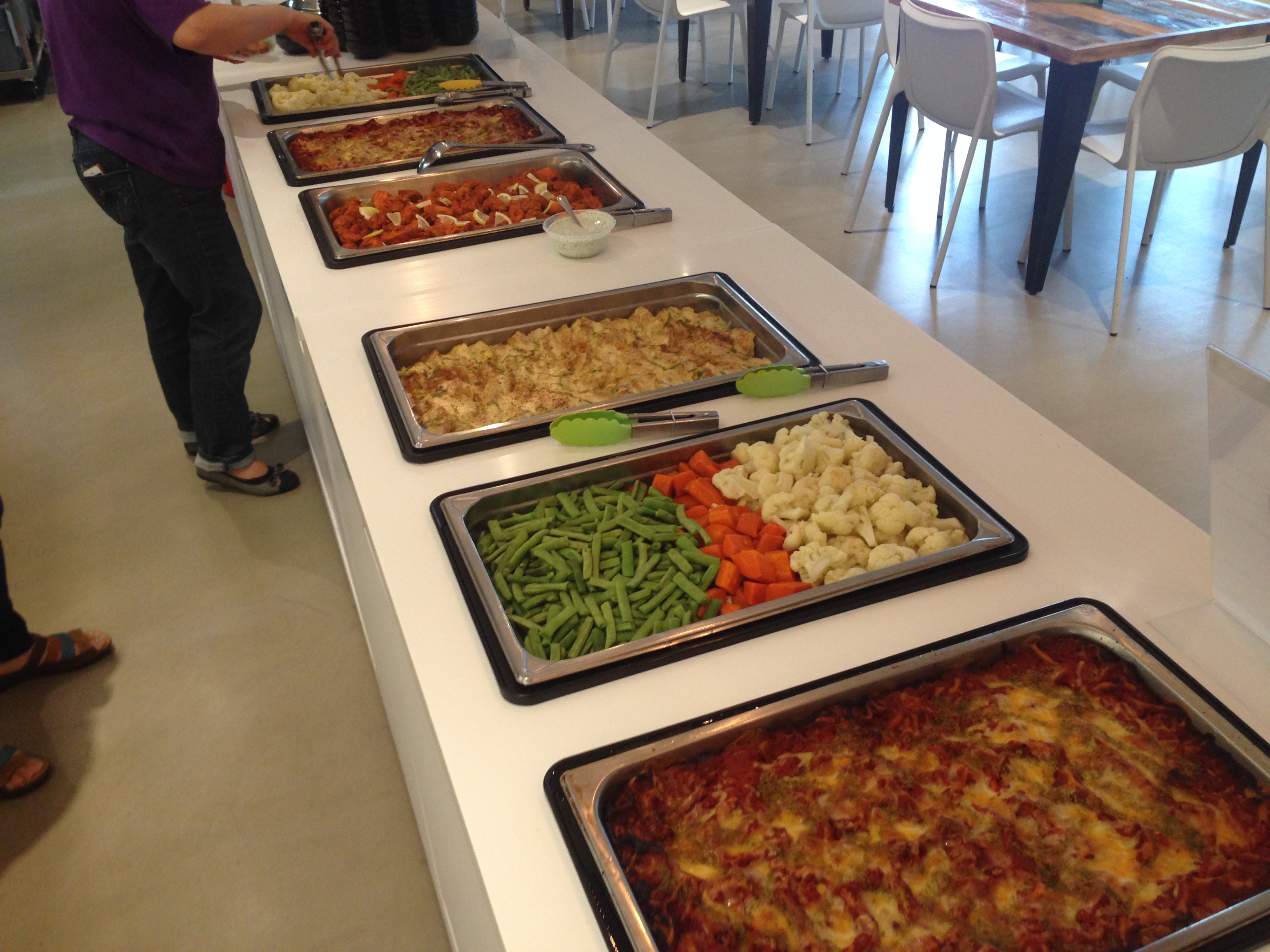 Contract catering for tech firm
