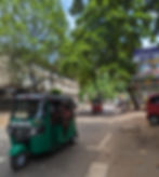 Tuk-tuk taxi – only two passengers can ride