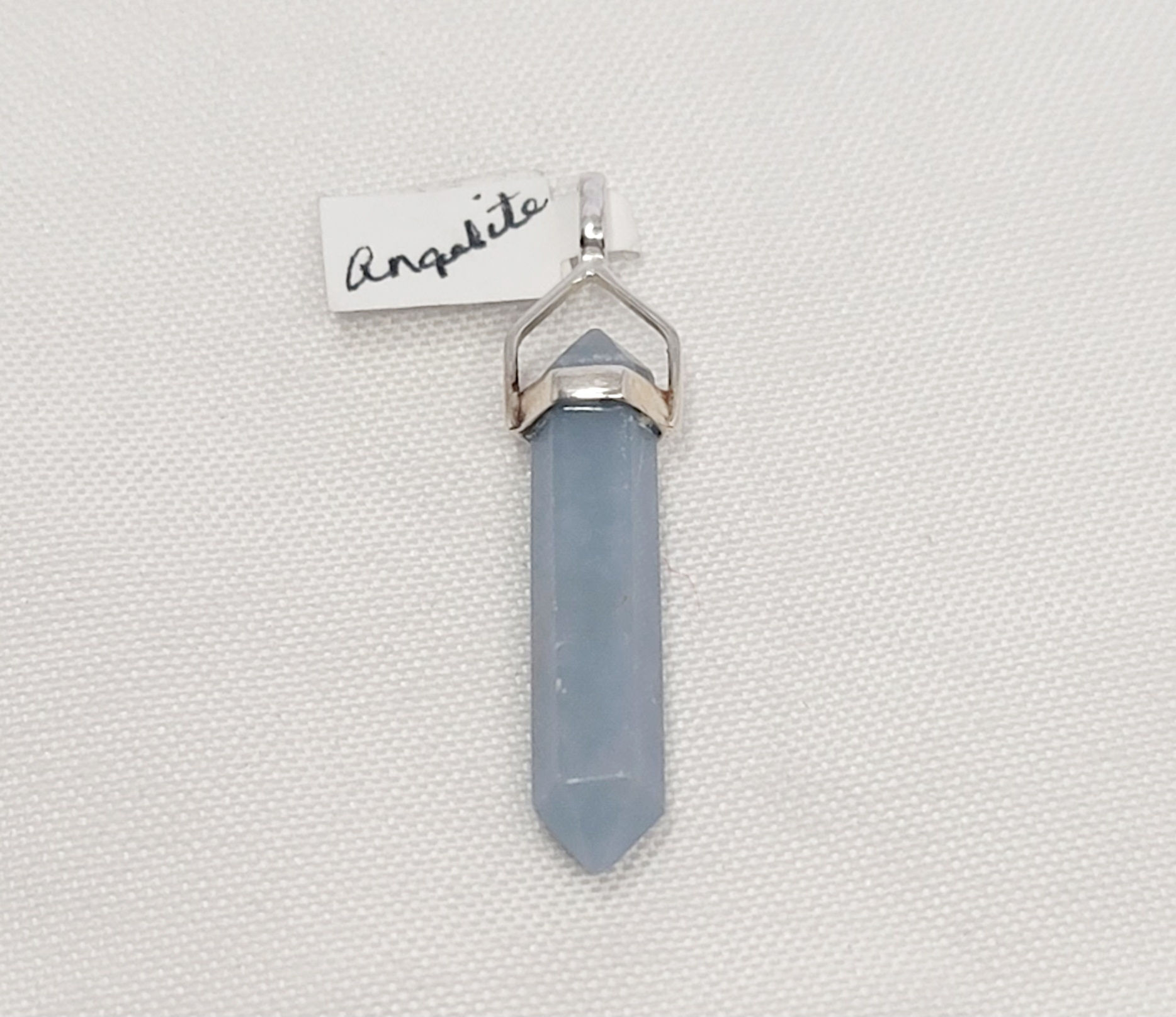 Pendant – Angelite (.17oz B30-Bg18#873)