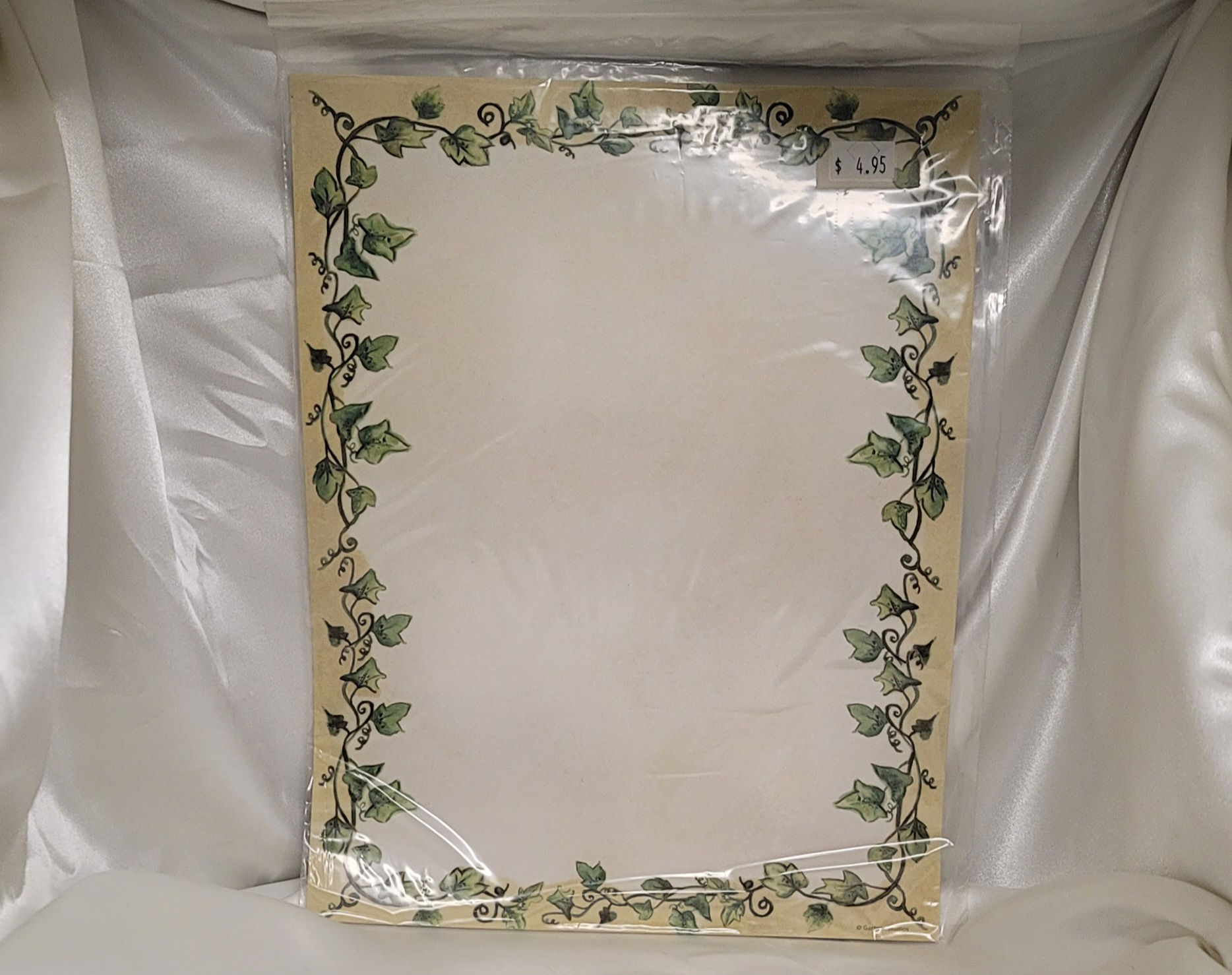 Book of Shadows Scribing Paper - Leaves