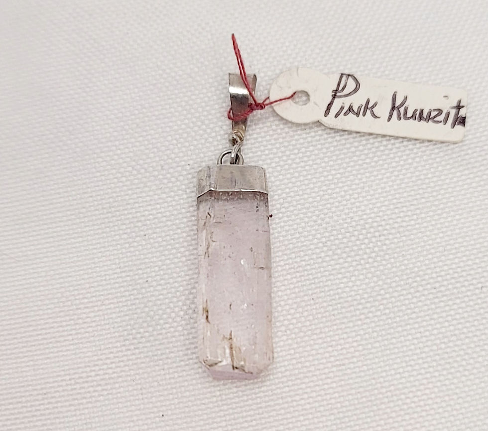 Thumbnail: Pendant – Pink Kunzite 925 (.10oz B30-Bg18#842)
