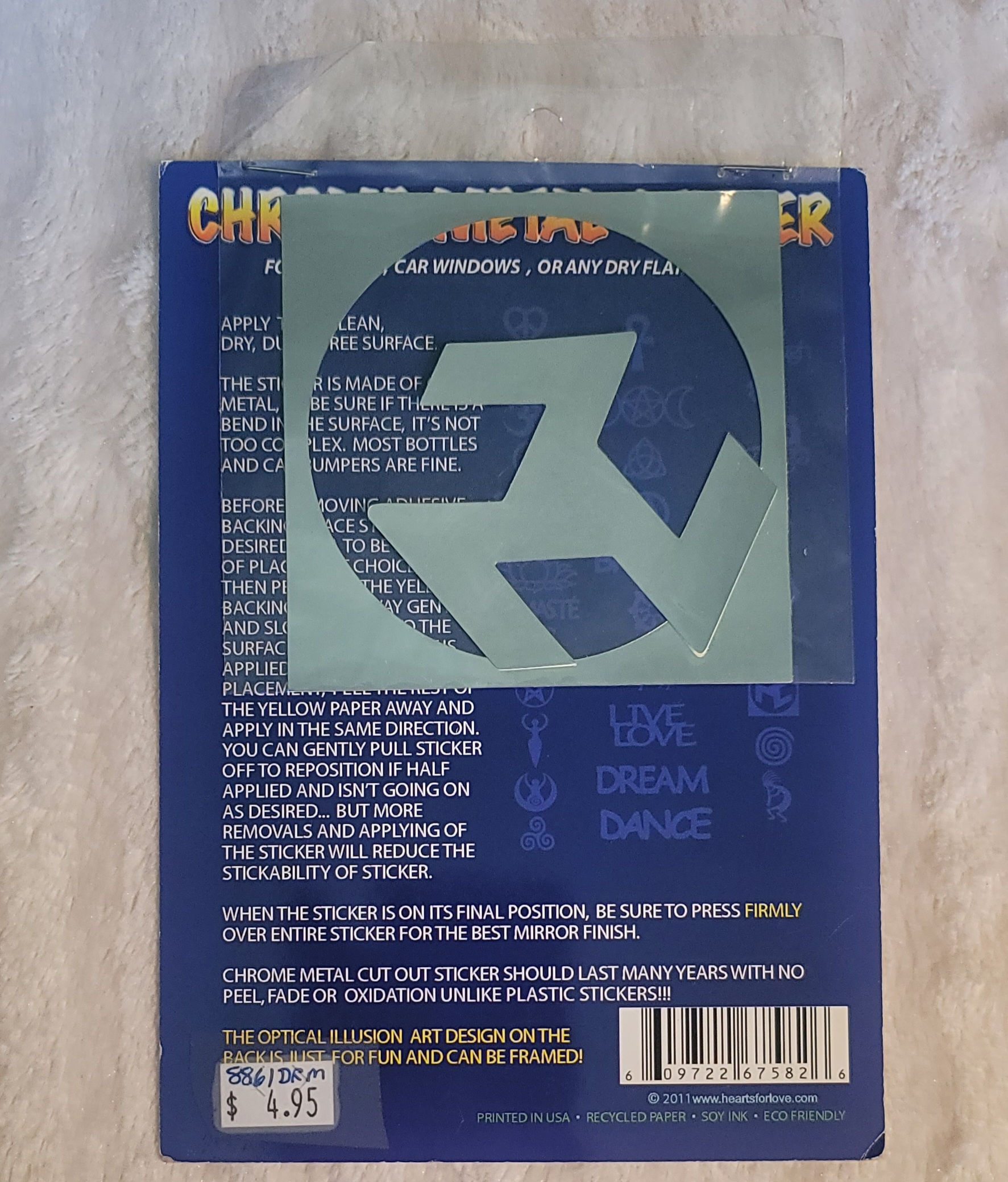 Stickers – Chrome Metal Sticker