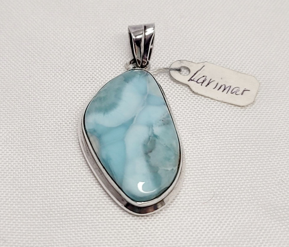 Thumbnail: Pendant – Larimar (.42oz B30-Bg18#806)
