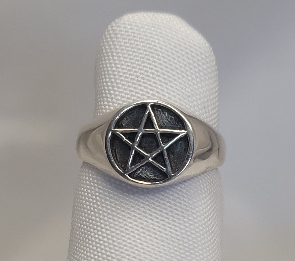 Thumbnail: Ring – Pentagram 925 (.35oz B30-Bg11#417)