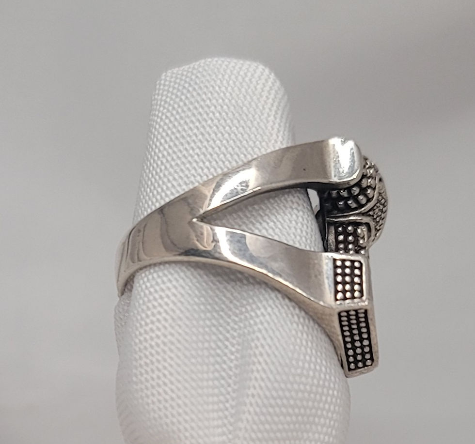 Thumbnail: Ring – Thors Hammer 925 (.52oz B30-Bg11#427)