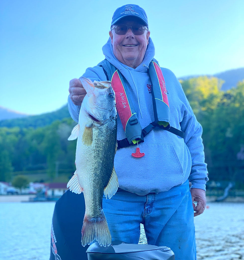 Largmouth Bass Fishing Guide Services North Carolina