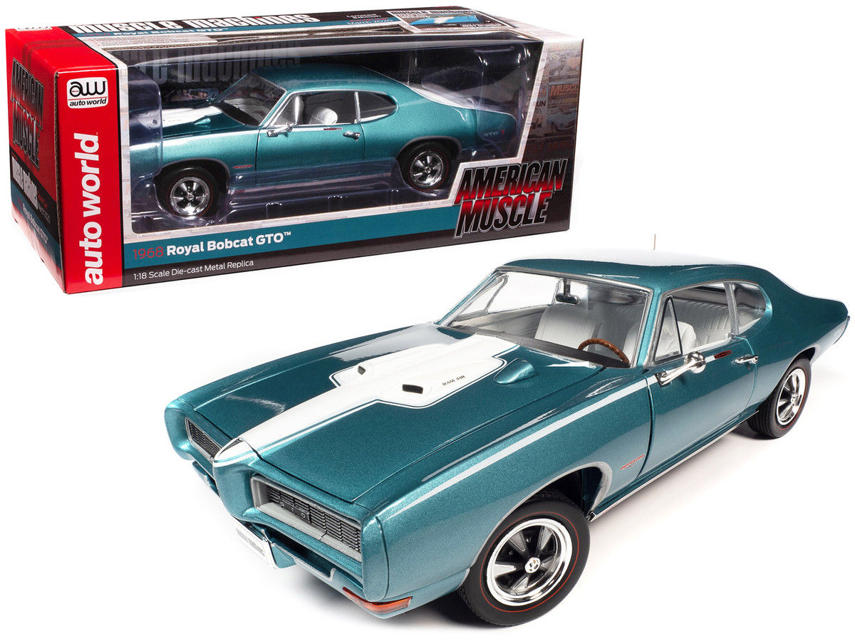 Auto World Diecast 1/18 1968 Pontiac GTO Royal Bobcat
