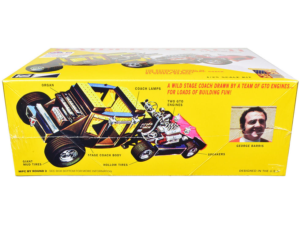 Thumbnail: MPC Skill 2 Model Kit George Barris' Super Wild Raiders' Coach 1/25 Scale