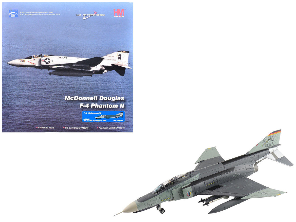 Hobby Master Diecast 1/72 McDonnell Douglas F-4F Fighter Aircraft Jet