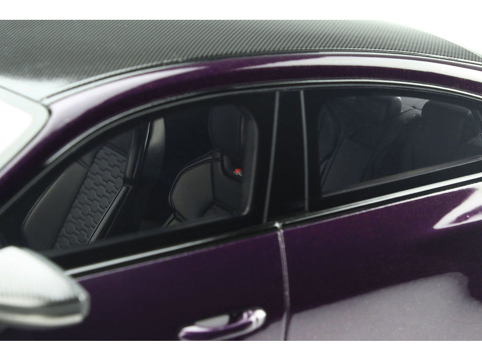 Purple metallic Audi RS E-Tron