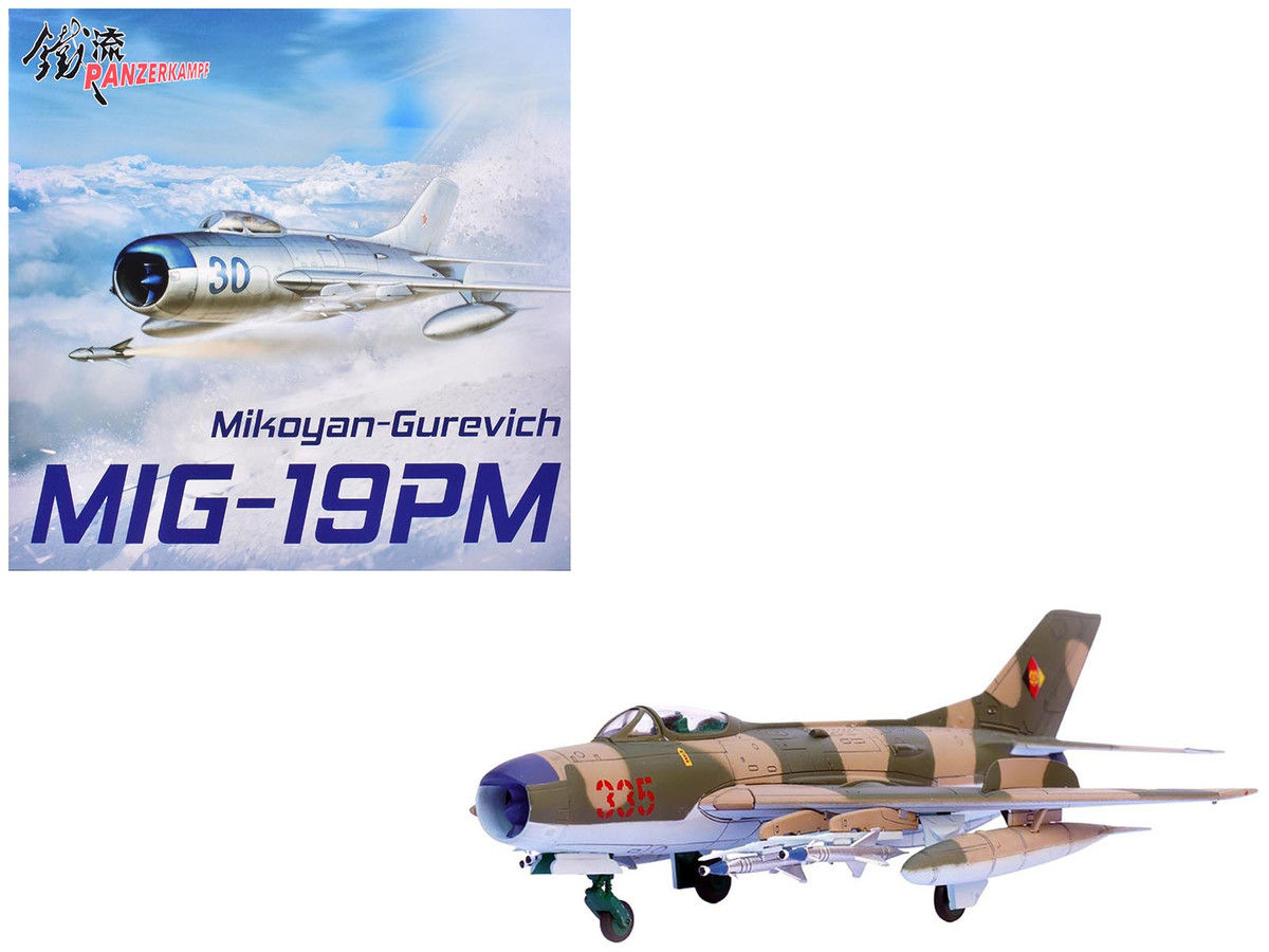 Panzerkampf Diecast Aircraft Model 1/72 Mikoyan-Gurevich MiG-19PM