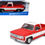 Thumbnail: Maisto Diecast Car 1/18 1974 Chevrolet C10 Cheyenne Pickup Truck Red and White