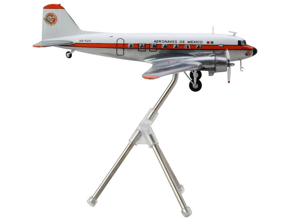 GeminiJets Diecast 1200 Douglas DC-3