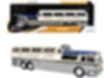 Iconic Replicas Diecast 1/43 GM PD-4501 Scenicruiser Bus Greyhound Bus Lines