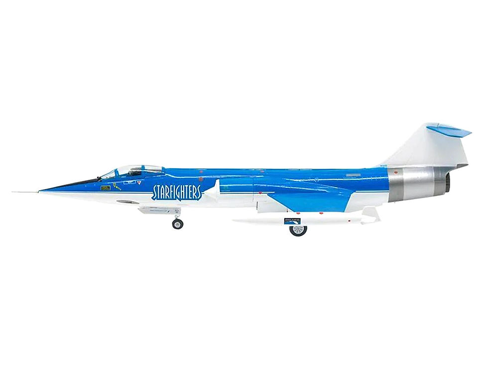 JC Wings Diecast Aircraft Model 1/72 Lockheed F-104S Aerobatics Team